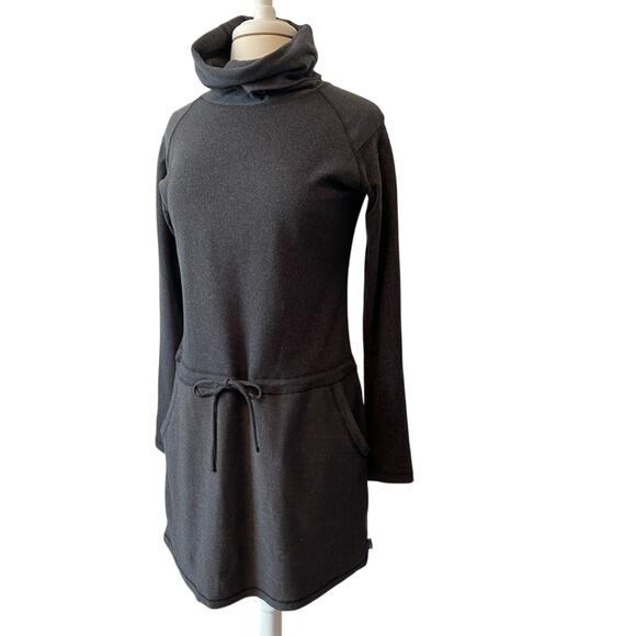 Mountain Hardwear Dresses & Skirts - Mountain Hardwear Women's Sm Cowl Neck Dress Colorblock Grey Outdoors Athleisure